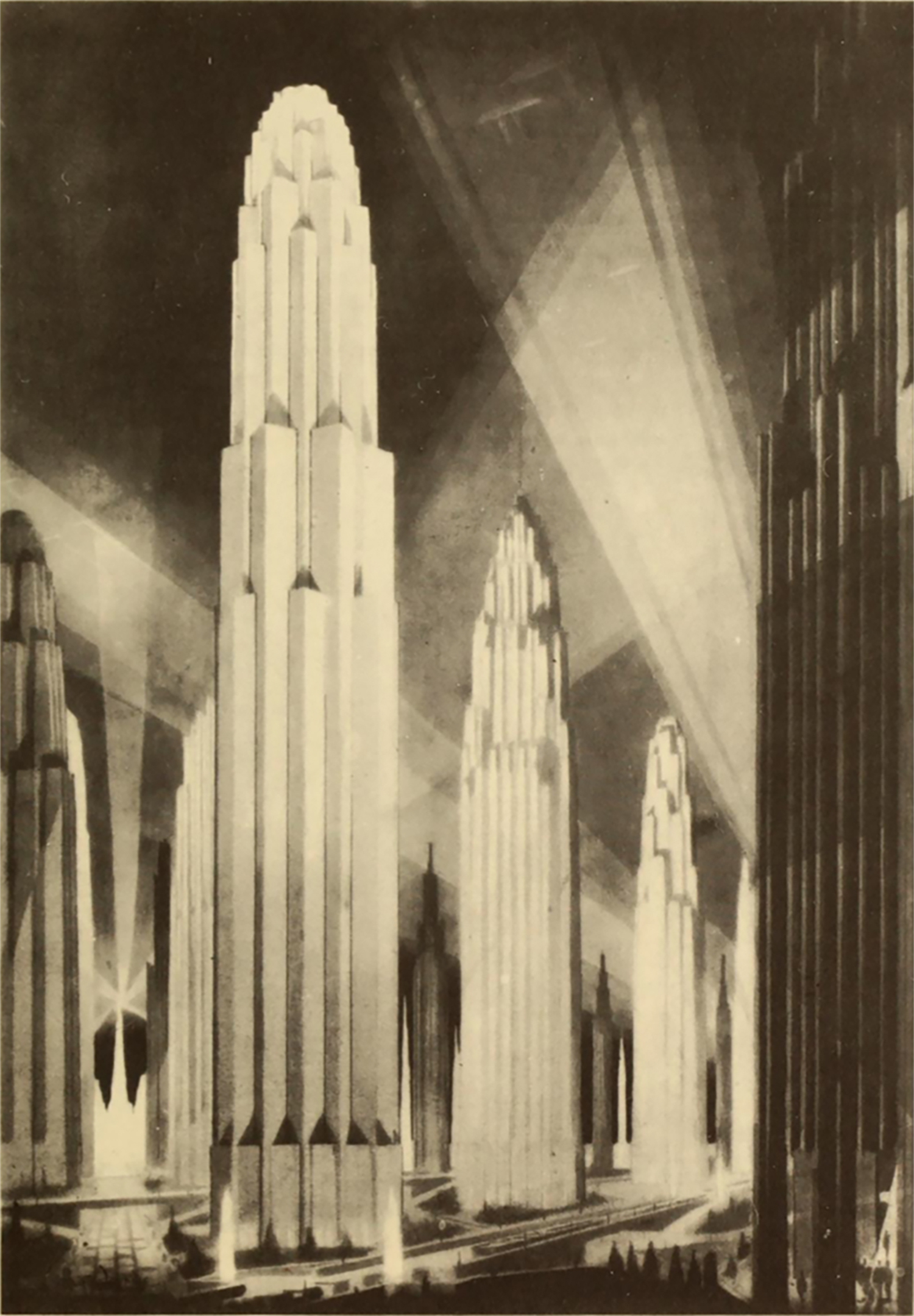 Medium morgondagens stad